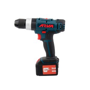 دریل پیچ گوشتی شارژی چکشی ۱۸ ولت آروا مدل ۵۸۴۳