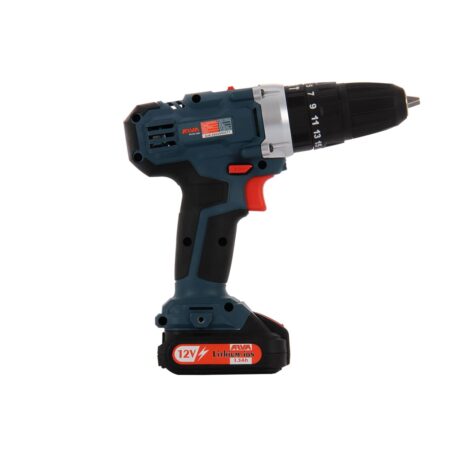 دریل پیچ گوشتی شارژی چکشی ۱۲ ولت آروا مدل ۵۸۰۲