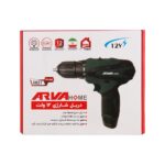 دریل پیچ گوشتی شارژی خانگی ۱۲ ولت آروا مدل ۵۸۲۱ - 5