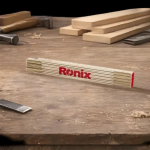 خط کش چوبی تاشو 2 متری رونیکس مدل RH-9715